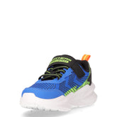 S Lights Meteor Lights 2.0 sneaker bambino in tessuto con luci blu nero | Boscaini Scarpe