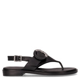 Sandalo infradito nero - FRAU | Boscaini Scarpe