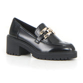Mocassino con tacco black - Mid Season Sale Donna | Boscaini Scarpe