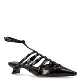 Sandalo a punta chiusa nero - Sandali Con Tacco Donna | Boscaini Scarpe