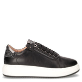 Sneaker in ecopelle nero bianco - Sneakers Donna | Boscaini Scarpe