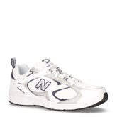 408 sneaker in tessuto ed ecopelle bianco grigio - Sneakers Uomo | Boscaini Scarpe