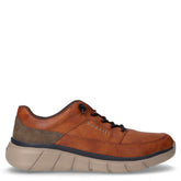 Sneaker in ecopelle cognac | Boscaini Scarpe