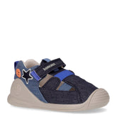Sandalo bambino azul marino - BIOMECANICS | Boscaini Scarpe