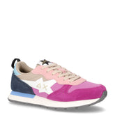 Stargirl sneaker ragazza in pelle e tessuto prugna - SUN68 | Boscaini Scarpe
