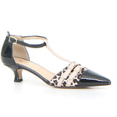 Sandalo a punta con tacco nero - Sandali Con Tacco Donna | Boscaini Scarpe