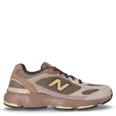 603 sneaker in tessuto e pelle scamosciata fungo | Boscaini Scarpe