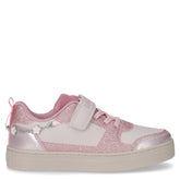 Sneaker bambina in ecopelle grigio rosa - Scarpe Bambina | Boscaini Scarpe