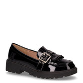 Mocassino con frangia in ecopelle bambina nero - Scarpe Bambina | Boscaini Scarpe