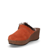 Ciabatta con zeppa ruggine | Boscaini Scarpe