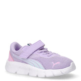 Flexfocus Modern sneaker in tessuto ed ecopelle bambina lavanda bianco | Boscaini Scarpe