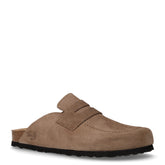 Ciabatta in pelle kaki gringo | Boscaini Scarpe