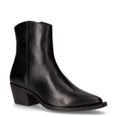 Camperos in pelle con tacco nero | Boscaini Scarpe