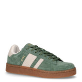 Sneaker in pelle verde - Sneakers Uomo | Boscaini Scarpe