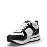 Sneaker in ecopelle bianco nero | Boscaini Scarpe