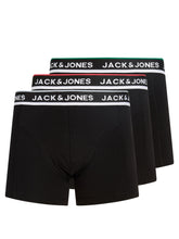 Set 3 boxer in cotone elasticizzato nero | Boscaini Scarpe
