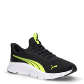 Flexfocus Lite Sliptech sneaker in tessuto ragazzo nero giallo | Boscaini Scarpe