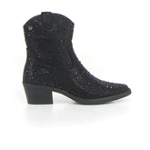 Stivaletto camperos con strass black - Stivaletti Donna | Boscaini Scarpe