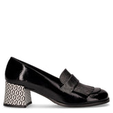 Décolleté con frangia nero fucile - DU SIMON | Boscaini Scarpe