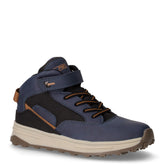 Polacchino sportivo in ecopelle bambino navy nero | Boscaini Scarpe