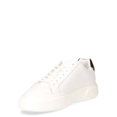 Chunky Cupsole sneaker in pelle bianco blu | Boscaini Scarpe