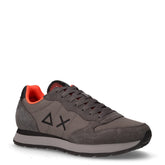 Tom Fluo sneaker in tessuto e pelle grigio scuro | Boscaini Scarpe