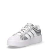 Streettalk bold sneakers in ecopelle argento | Boscaini Scarpe
