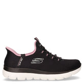 Summits Dream Chaser sneaker slip ins in tessuto nero malva - Sneakers Donna | Boscaini Scarpe