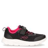 Rider AMF II sneaker in tessuto bambina nero fuxia - Summer Days Bambino | Boscaini Scarpe