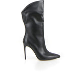 Stivale a punta con tacco black - QUEEN HELENA | Boscaini Scarpe