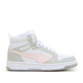 Rebound v6 Mid sneaker ragazza white pink grey - Back to school | Boscaini Scarpe