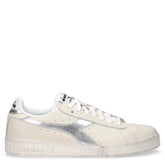 Game Low sneaker in pelle bianco argento | Boscaini Scarpe