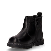 Stivaletto in ecopelle con zip bambina nero | Boscaini Scarpe