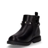 Stivaletto bambina in ecopelle nero | Boscaini Scarpe