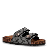 Ciabatta aperta in tessuto nero - TOO LIKE | Boscaini Scarpe