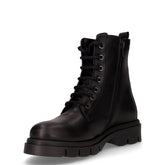 Anfibio in pelle con zip nero | Boscaini Scarpe