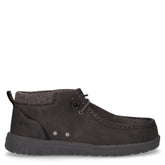 Samoa wallabee mid sneaker in ecopelle antracite - Scarpe Uomo | Boscaini Scarpe