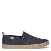 Espadrilla in ecopelle navy | Boscaini Scarpe