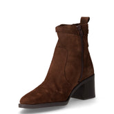 Tronchetto in pelle scamosciata marrone | Boscaini Scarpe