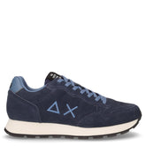 Tom suede sneaker in pelle blu - Scarpe Uomo | Boscaini Scarpe