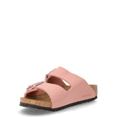 Arizona ciabatta bambina in pelle rosa | Boscaini Scarpe