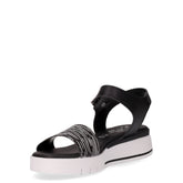 Sandalo con platform nero | Boscaini Scarpe