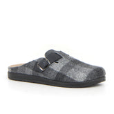 Pone ciabatta con plantare estraibile nero - Mid Season Sale Uomo | Boscaini Scarpe