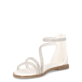 Sandalo da bambina con strass cristallo | Boscaini Scarpe