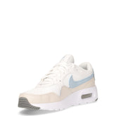 Air Max sneaker in pelle bianco blu | Boscaini Scarpe
