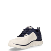 Track broader sneaker in tessuto off white navy | Boscaini Scarpe