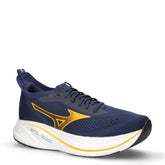 Neo Zen 2 scarpa running in tessuto e ecopelle blu giallo - Back to sport | Boscaini Scarpe