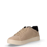 Sammy NBX sneaker in ecopelle beige nero | Boscaini Scarpe