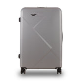 Trolley rigido 77 cm grigio argento | Boscaini Scarpe