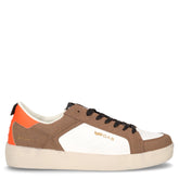 Nika 2 Mix sneaker marrone bianco - GAS UOMO | Boscaini Scarpe